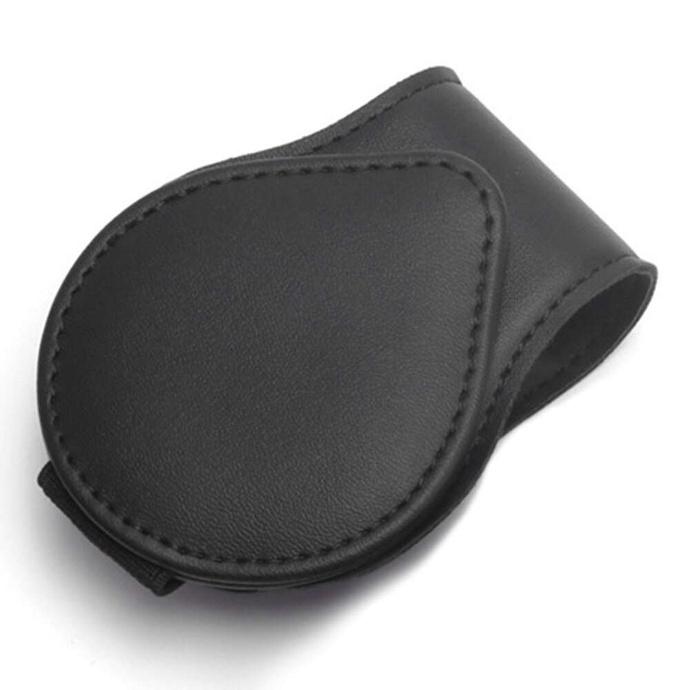 Soporte para gafas para la visera del coche, negro