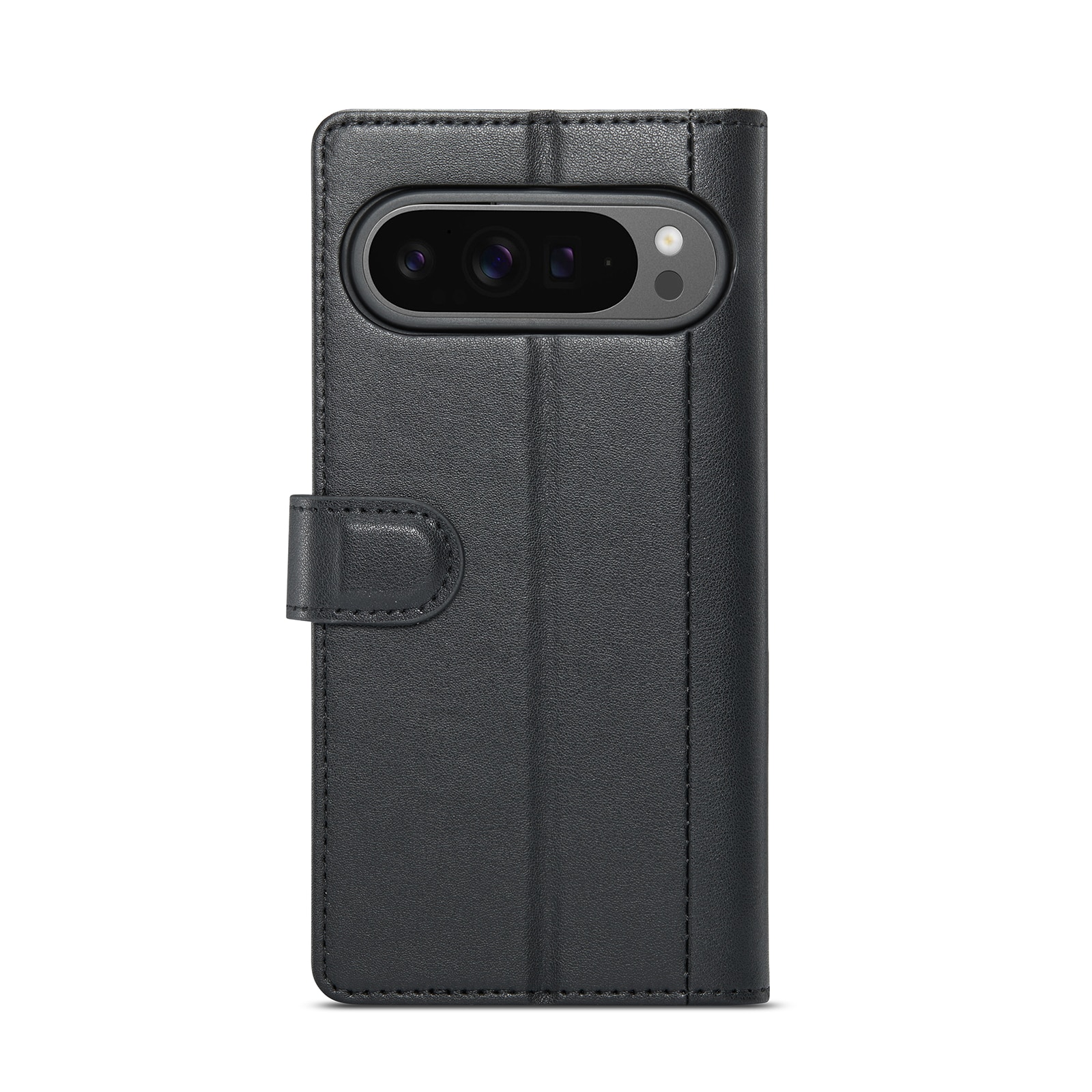 Funda de cuero genuino Google Pixel 10 Pro XL, Negro