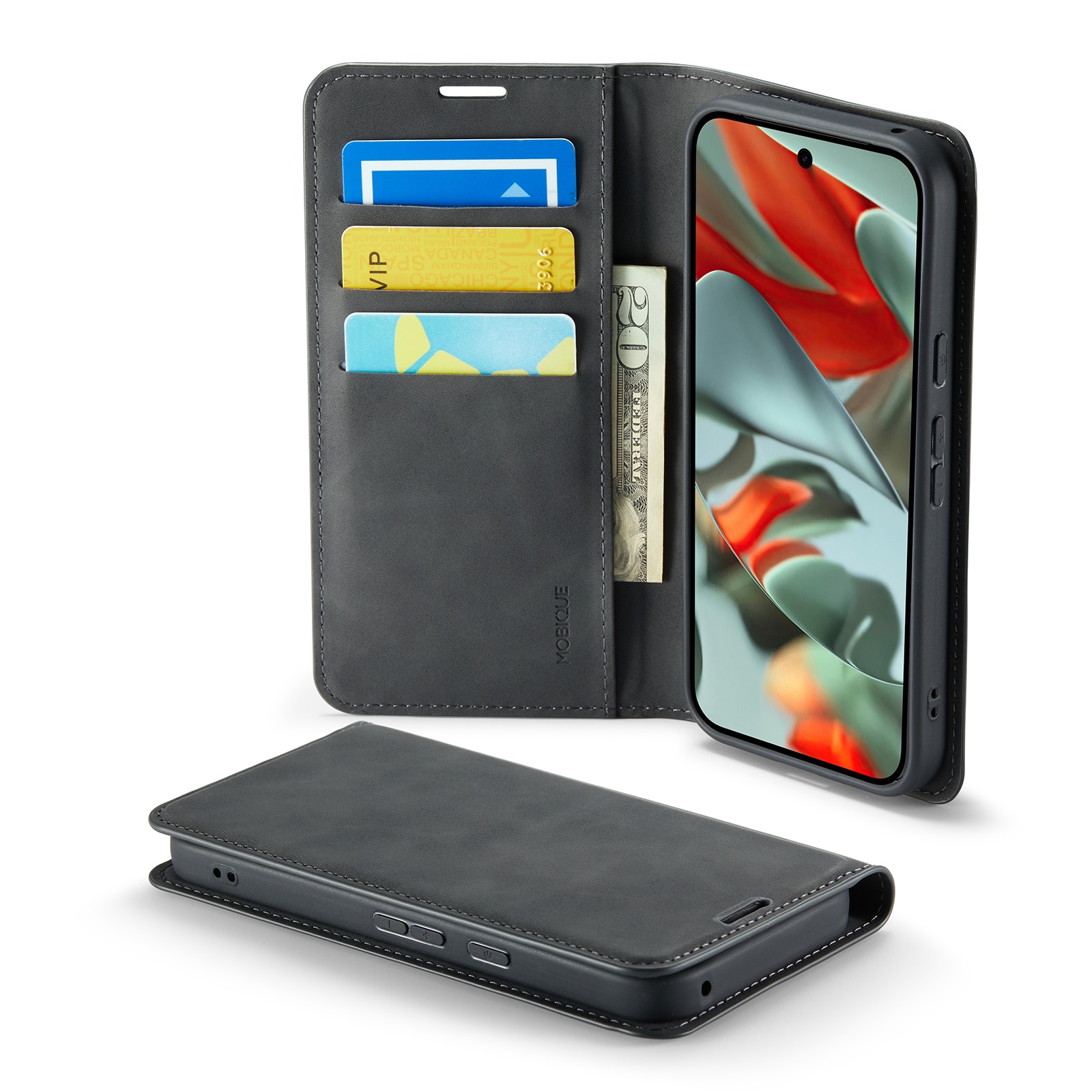 Funda delgada cartera Google Pixel 10 Negro