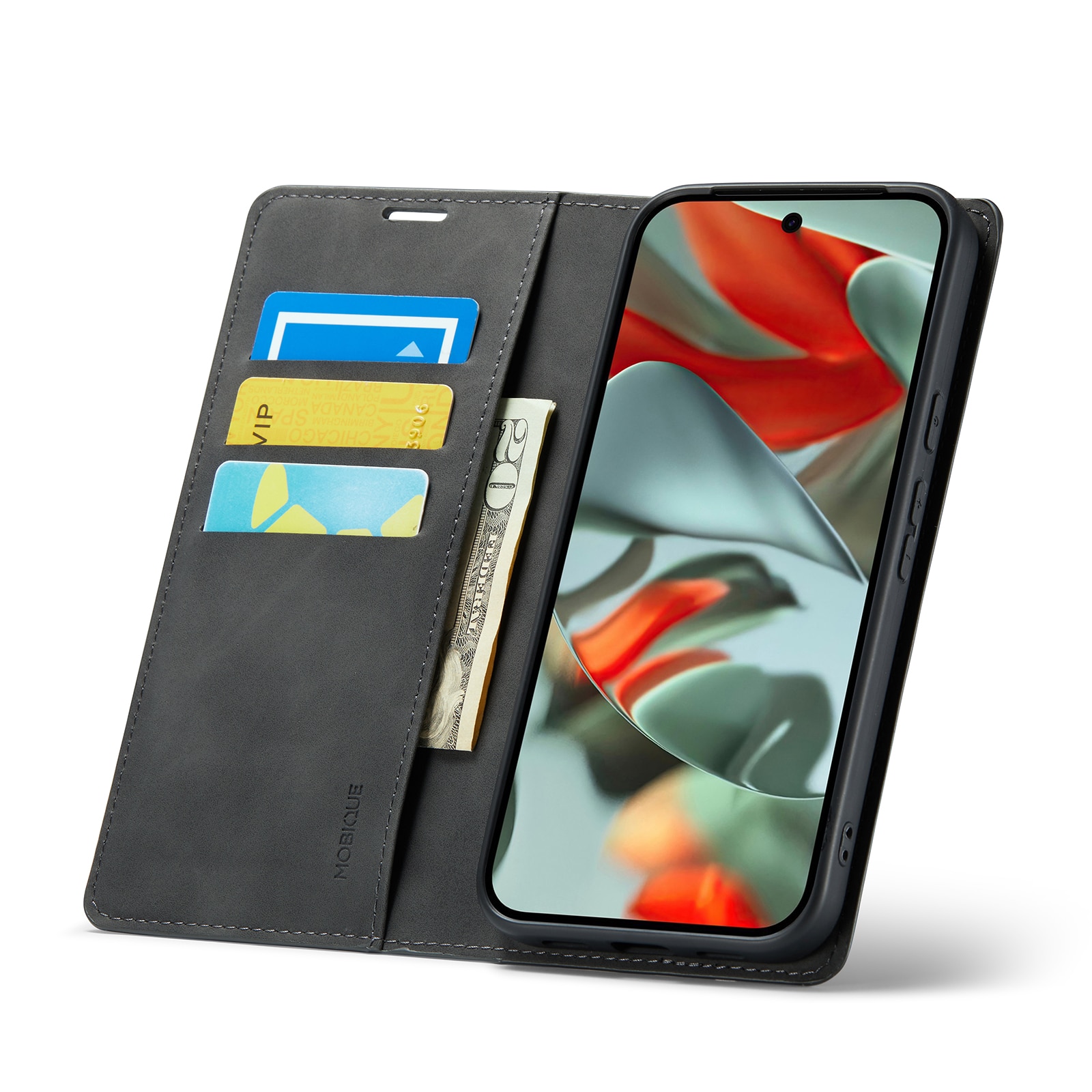 Funda delgada cartera Google Pixel 10 Pro XL Negro
