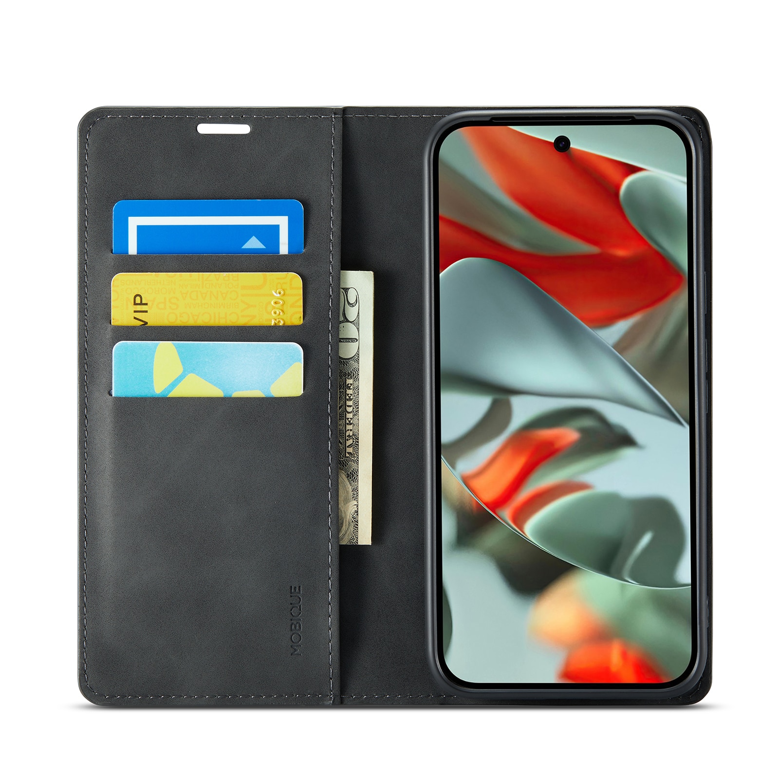 Funda delgada cartera Google Pixel 10 Pro XL Negro