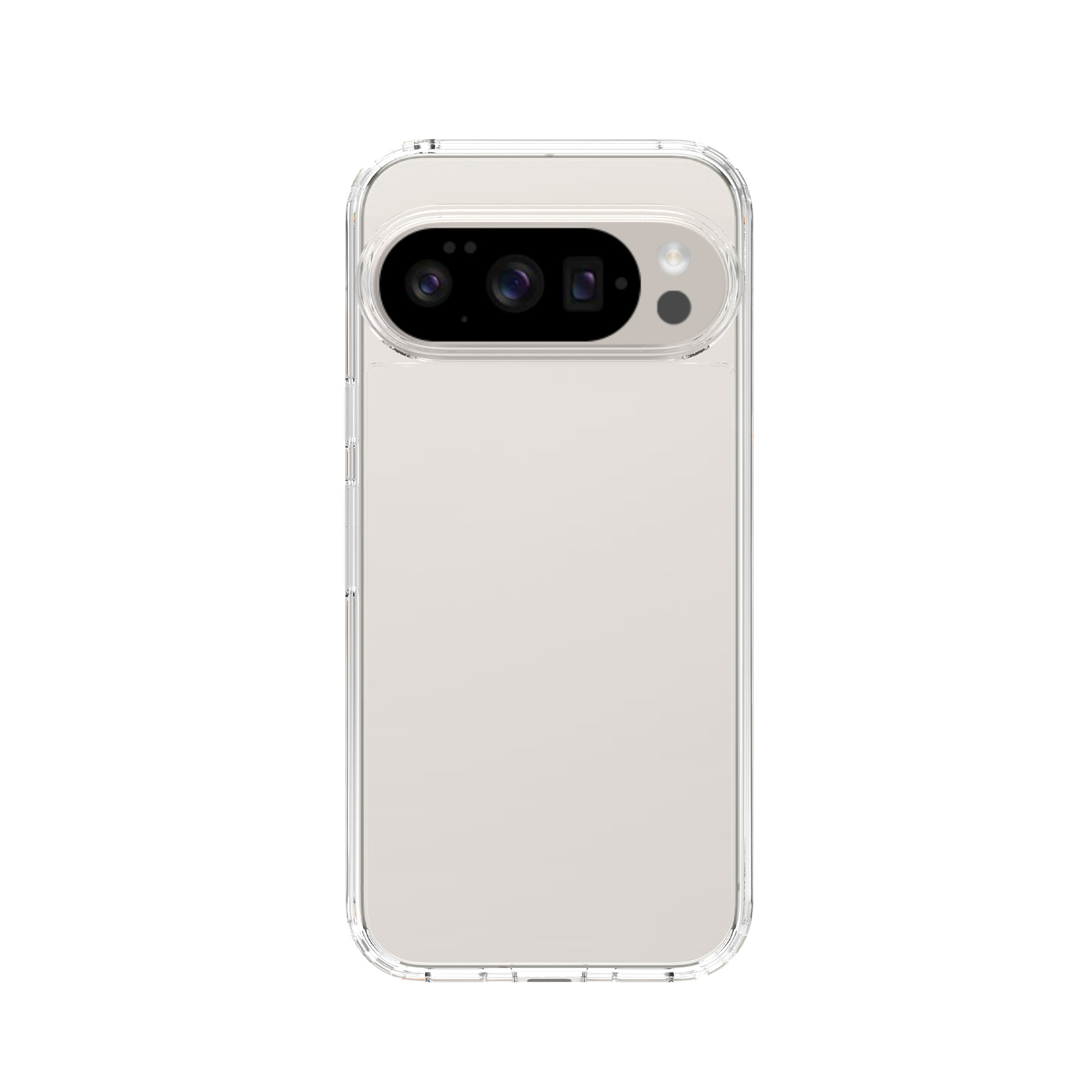 Funda híbrida para Google Pixel 10 Pro XL Transparente