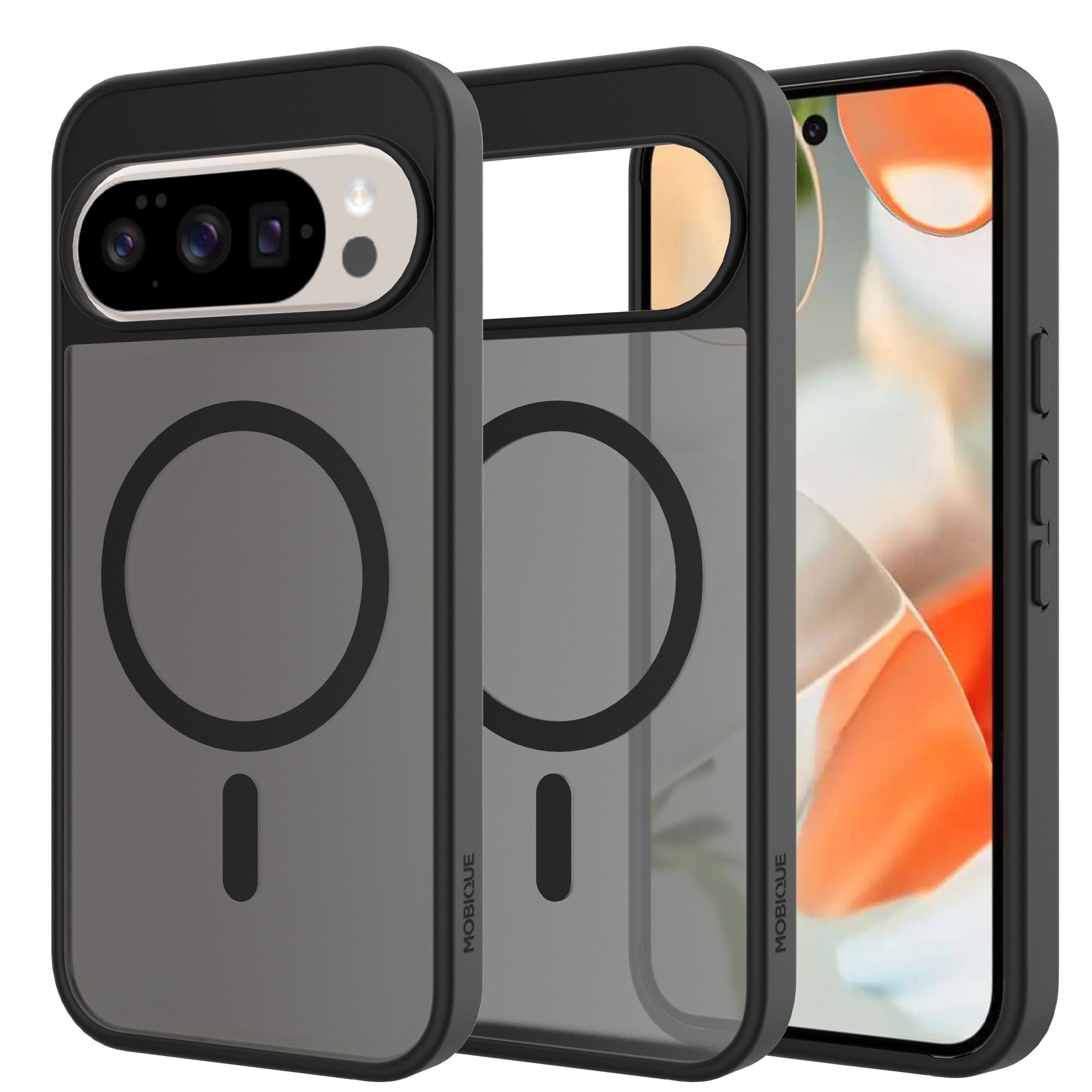 Funda Magnetic Hybrid Google Pixel 10 Pro XL Frosted Black