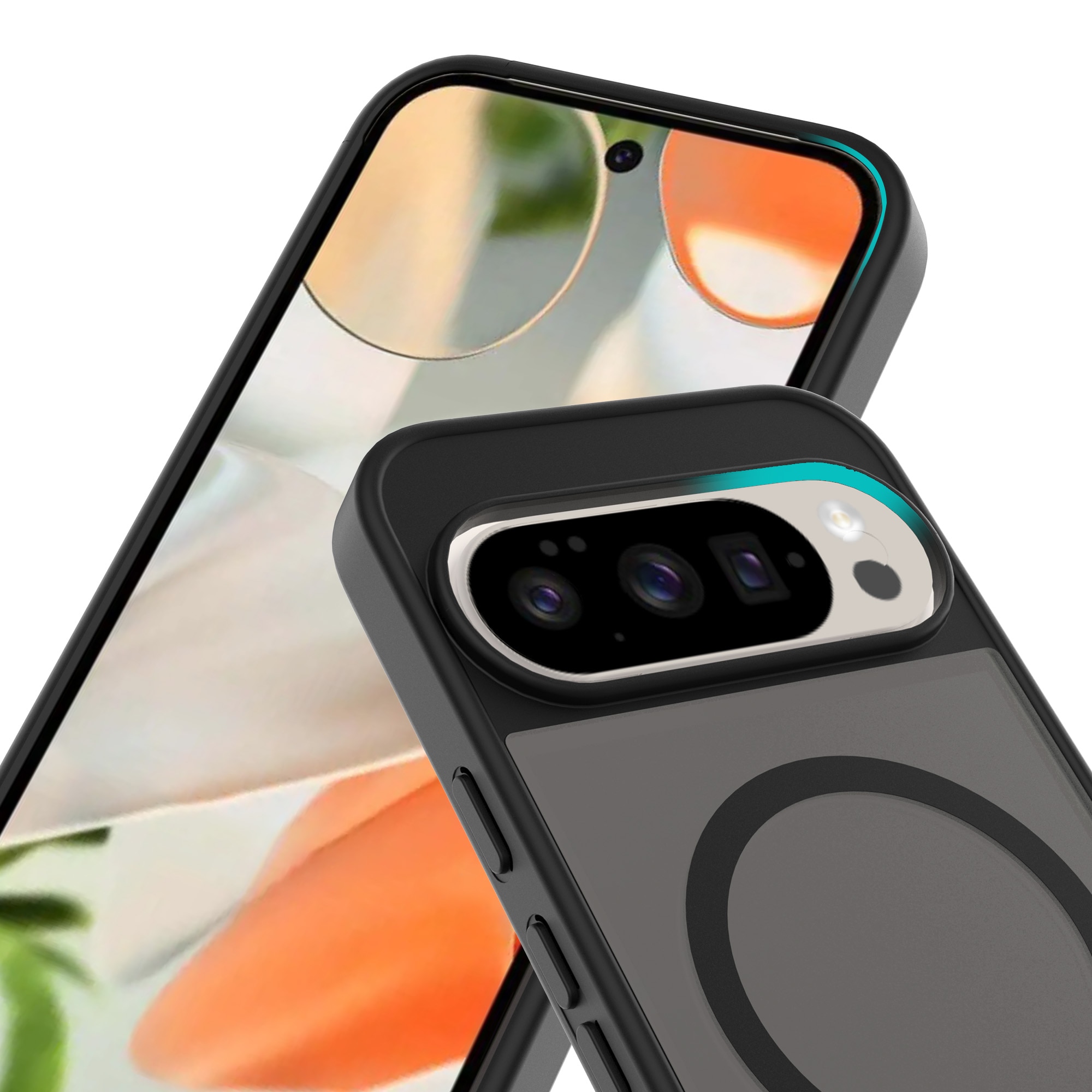 Funda Magnetic Hybrid Google Pixel 10 Frosted Black