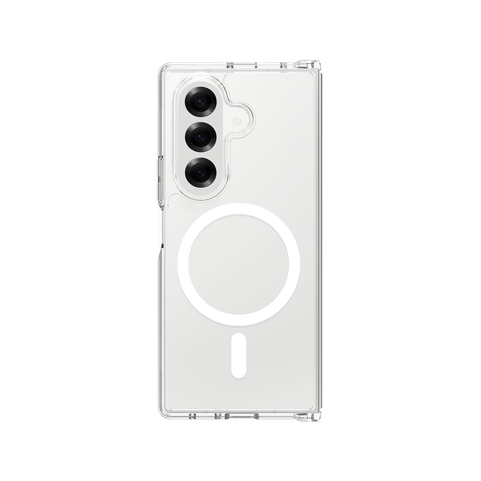 Funda híbrida MagSafe Samsung Galaxy Z Fold 7 Transparente