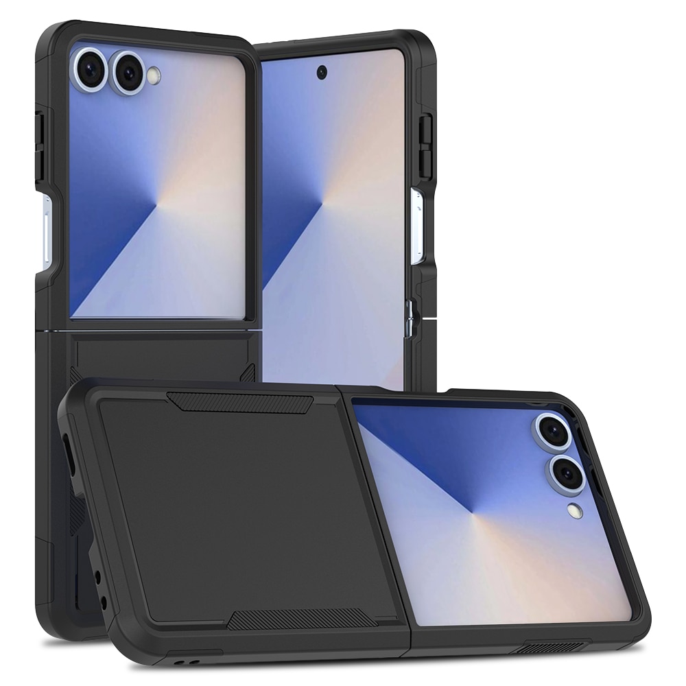 Funda híbrida Off-road Samsung Galaxy Z Flip 7, Negro