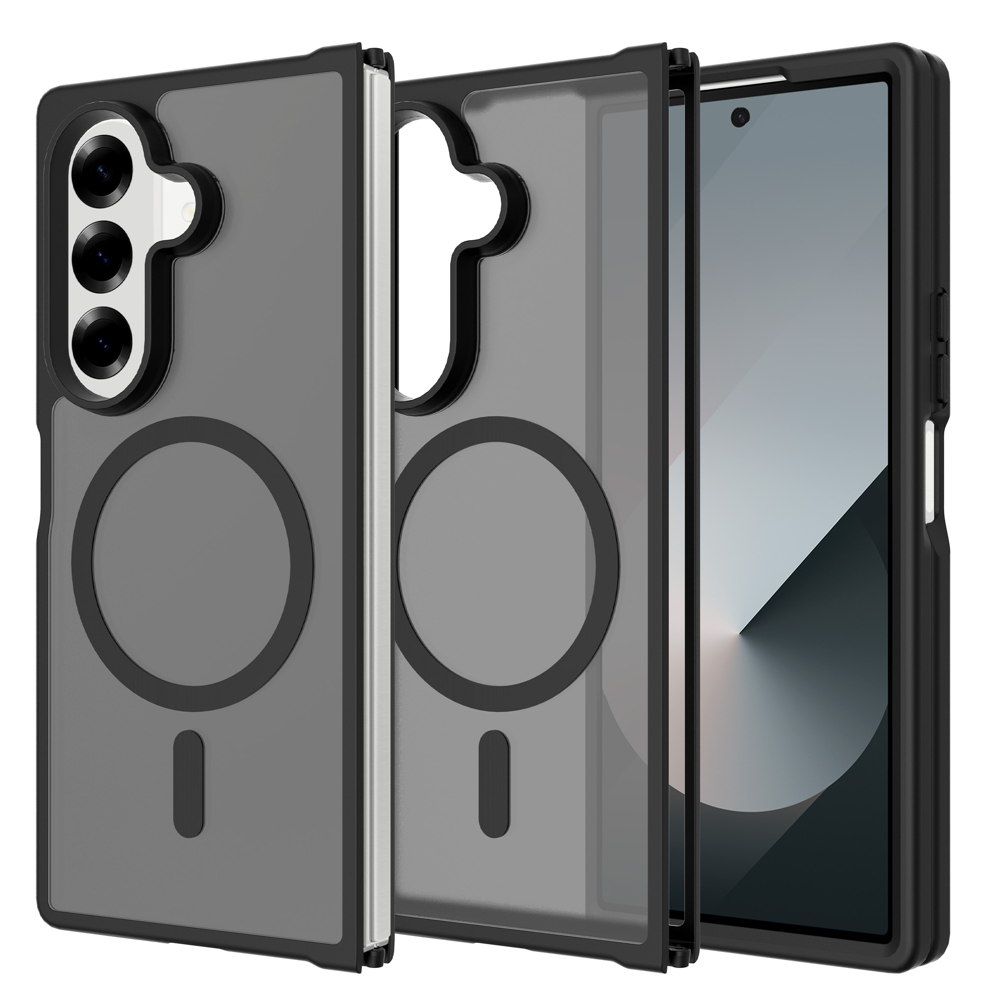 Funda Magnetic Hybrid Samsung Galaxy Z Fold 7 Frosted Black