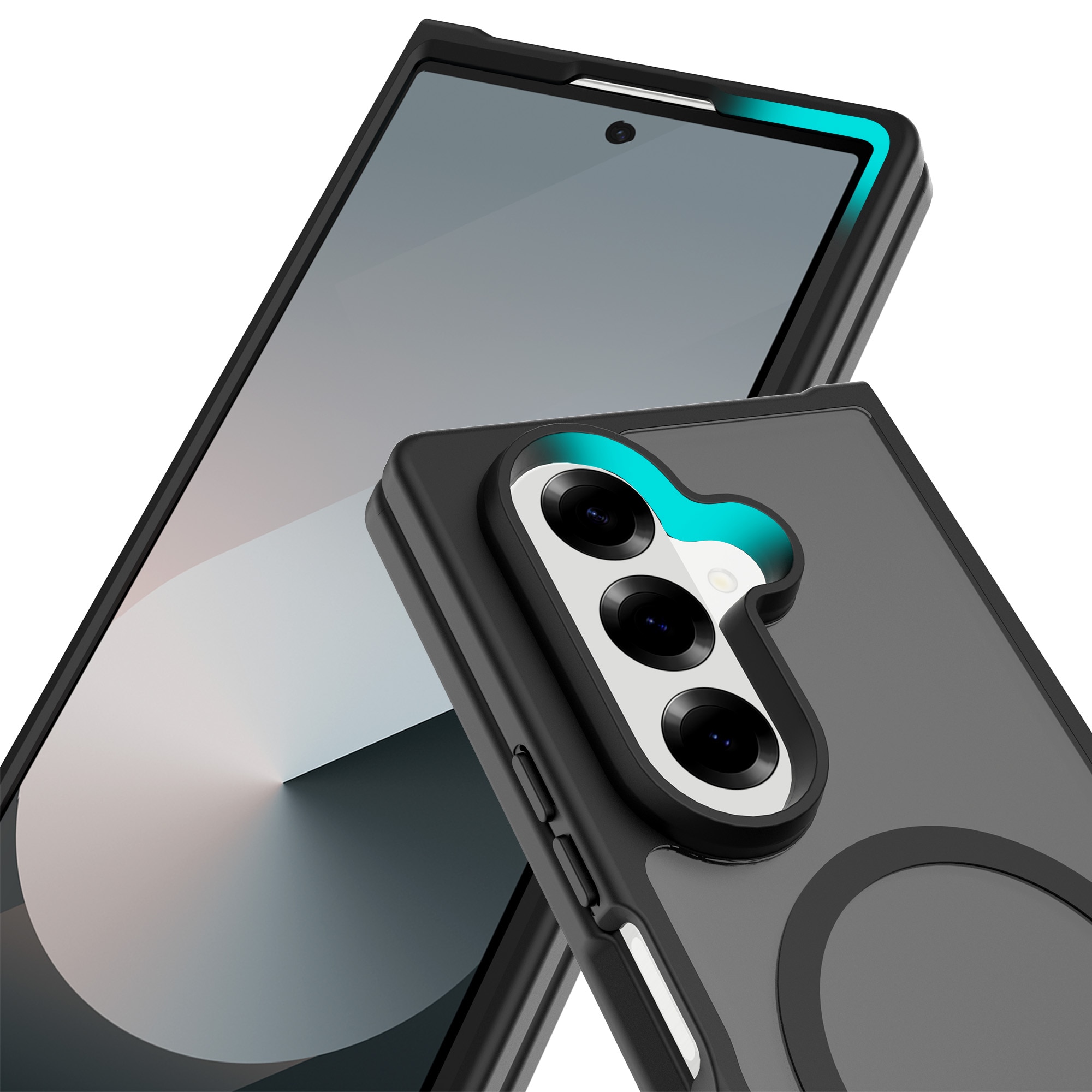 Funda Magnetic Hybrid Samsung Galaxy Z Fold 7 Frosted Black