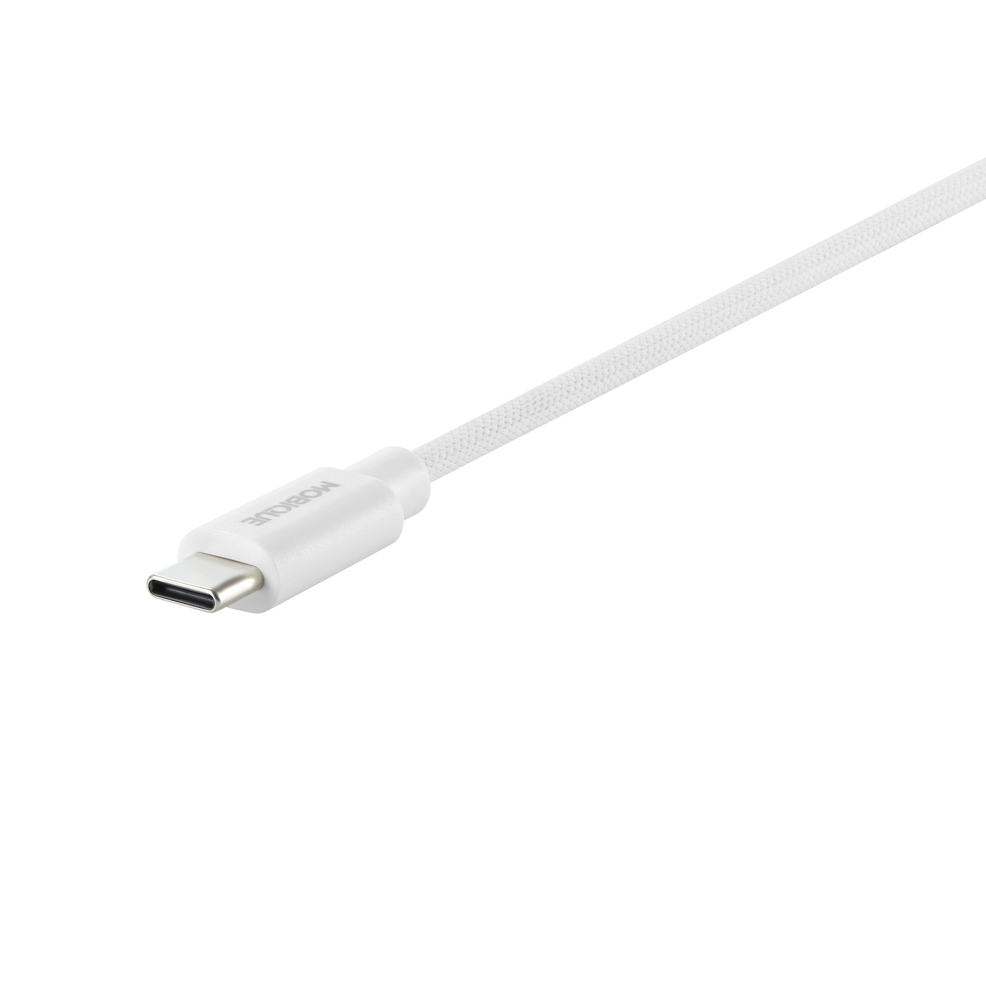 Premium Cable de carga USB-C a USB-C 2 m blanco