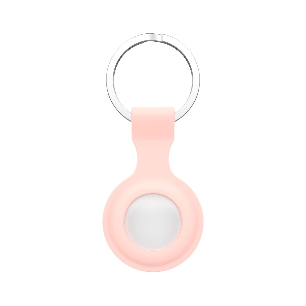 Llavero de silicona AirTag Rosado