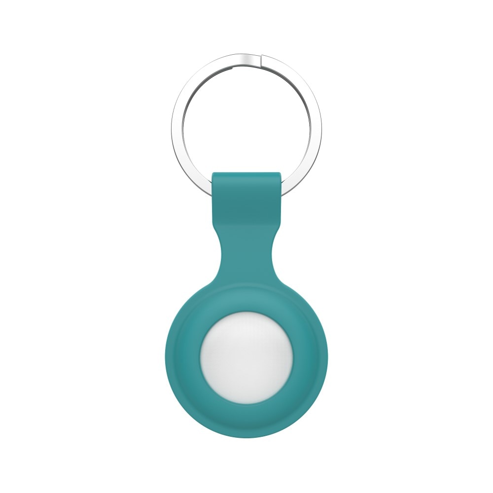 Llavero de silicona AirTag Verde