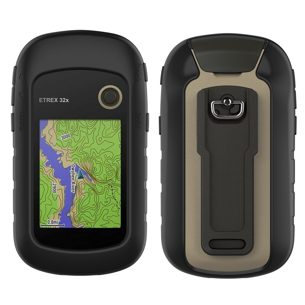Funda de silicona Garmin eTrex 201x negro