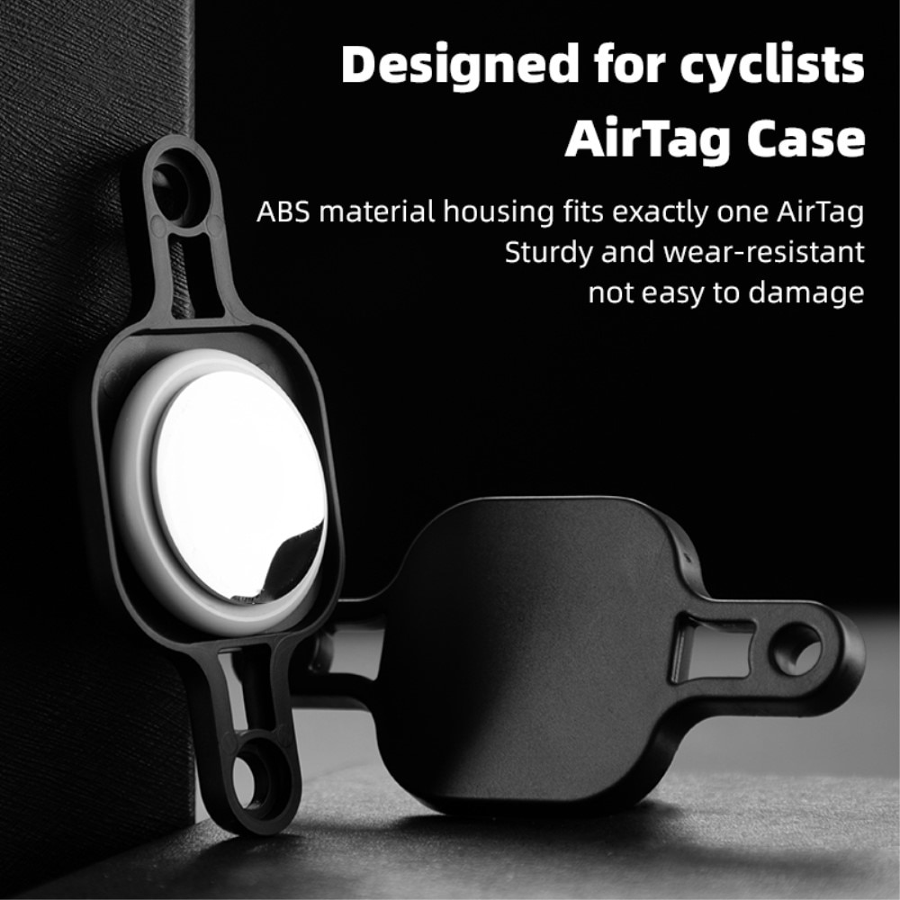 Soporte de móvil para bicicleta AirTag Negro