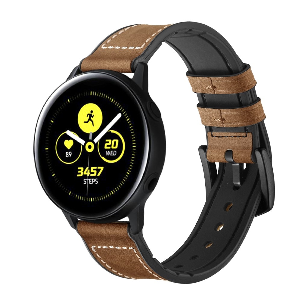 Correa de piel de primera calidad Samsung Galaxy Watch 5 44mm Marrón