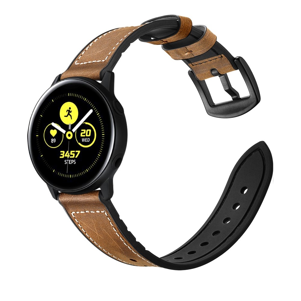 Correa de piel de primera calidad Samsung Galaxy Watch 5 44mm Marrón