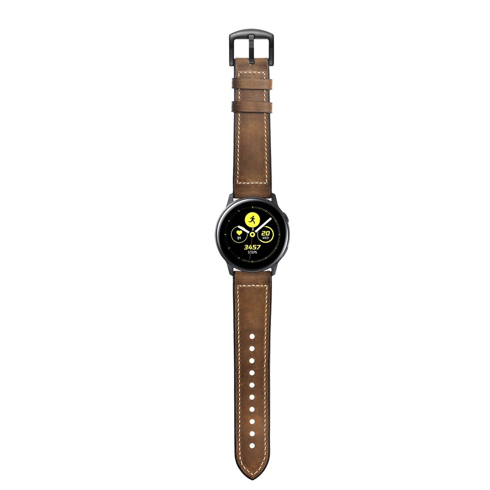 Correa de piel de primera calidad Samsung Galaxy Watch 5 44mm Marrón