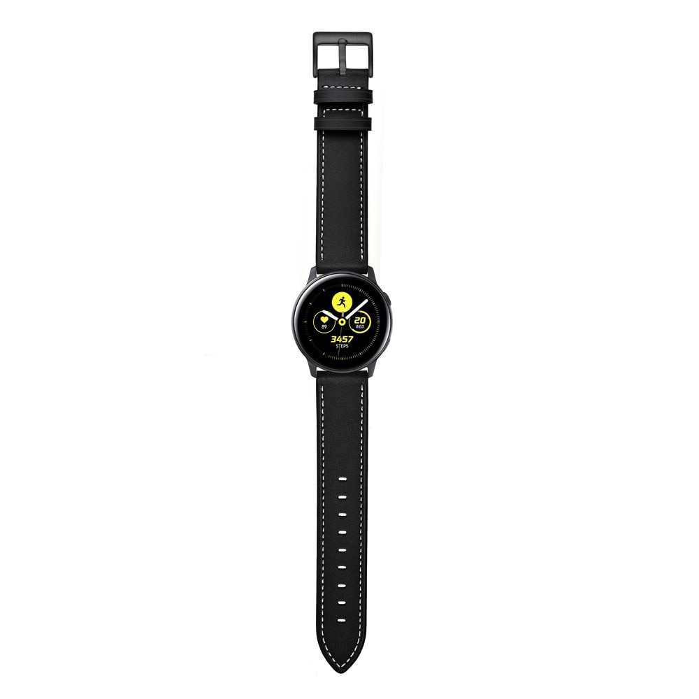 Correa de Piel Samsung Galaxy Watch 42mm Negro