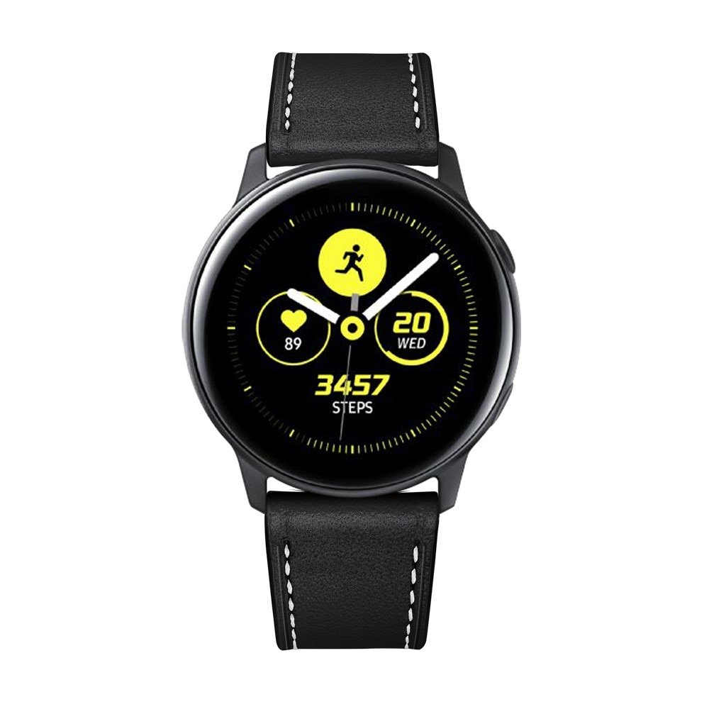 Correa de Piel Samsung Galaxy Watch 42mm Negro