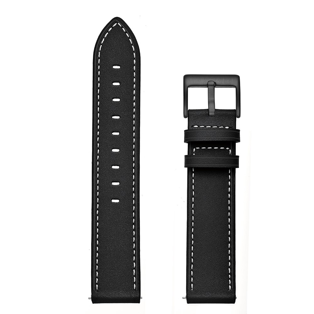 Correa de Piel Samsung Galaxy Watch 5 44mm Negro