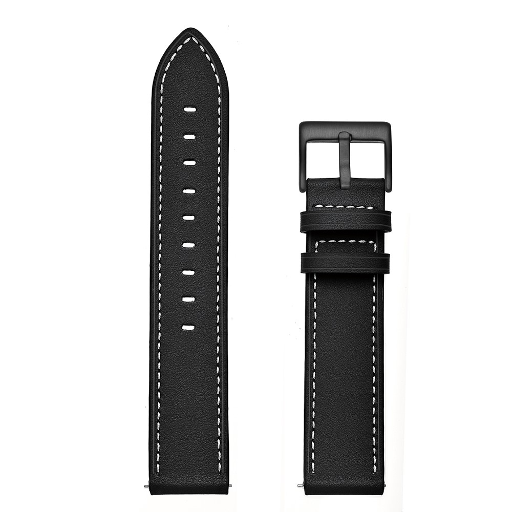 Correa de Piel Samsung Galaxy Watch 6 44mm negro