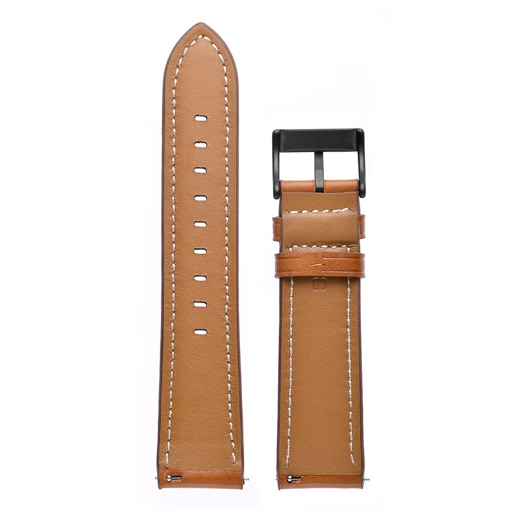 Correa de Piel Hama Fit Watch 4910 coñac