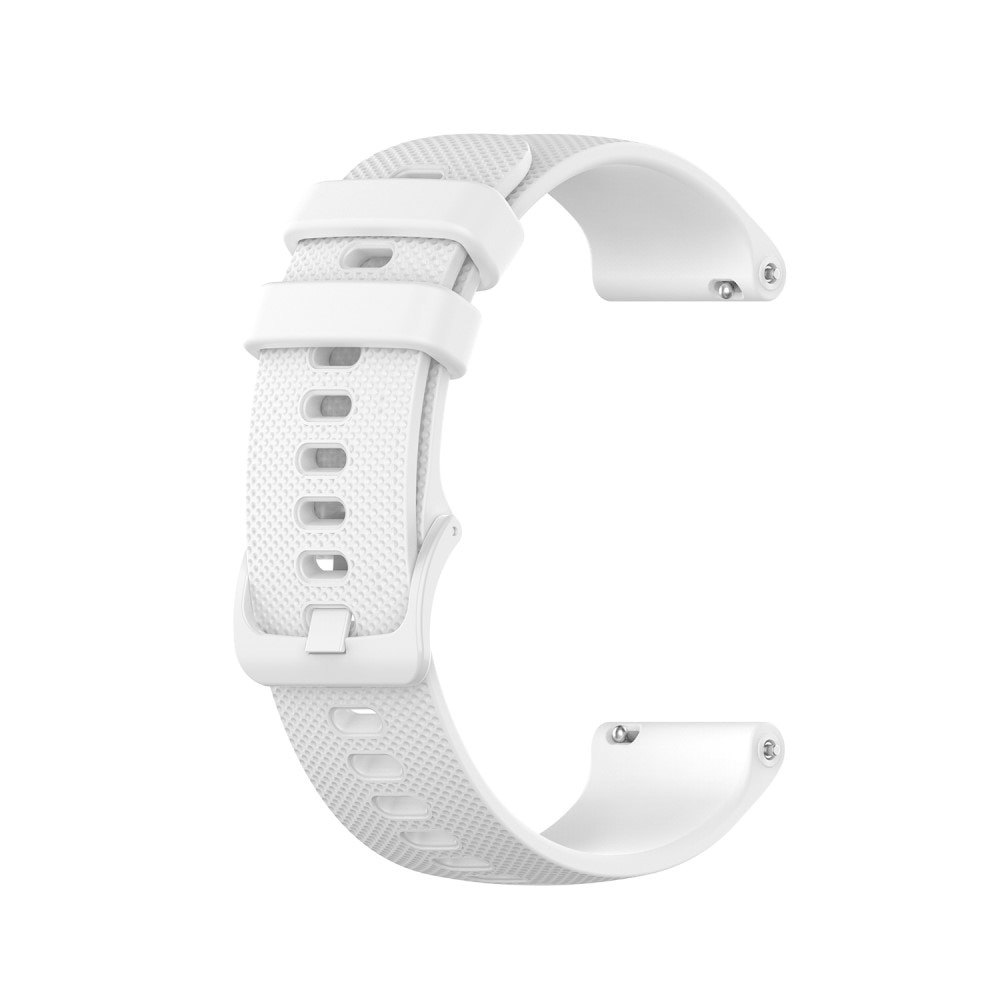 Correa de silicona para Garmin Vivoactive 4, blanco