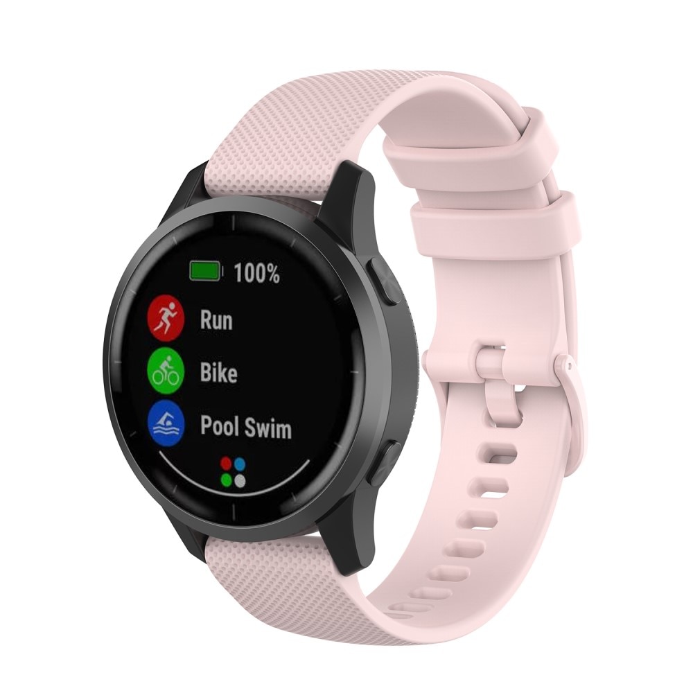 Correa de silicona para Garmin Vivoactive 4, Rosa