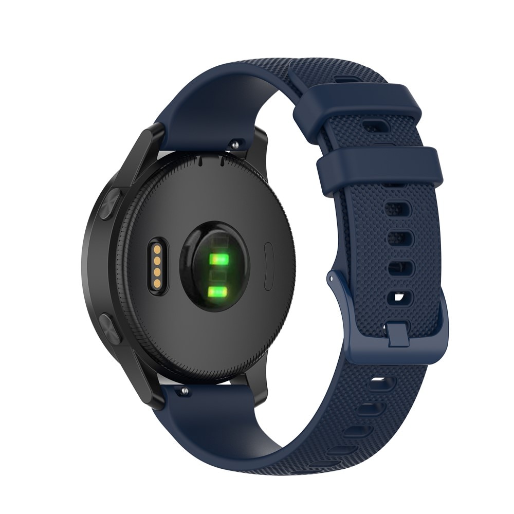 Correa de silicona para Garmin Vivoactive 4, Azul