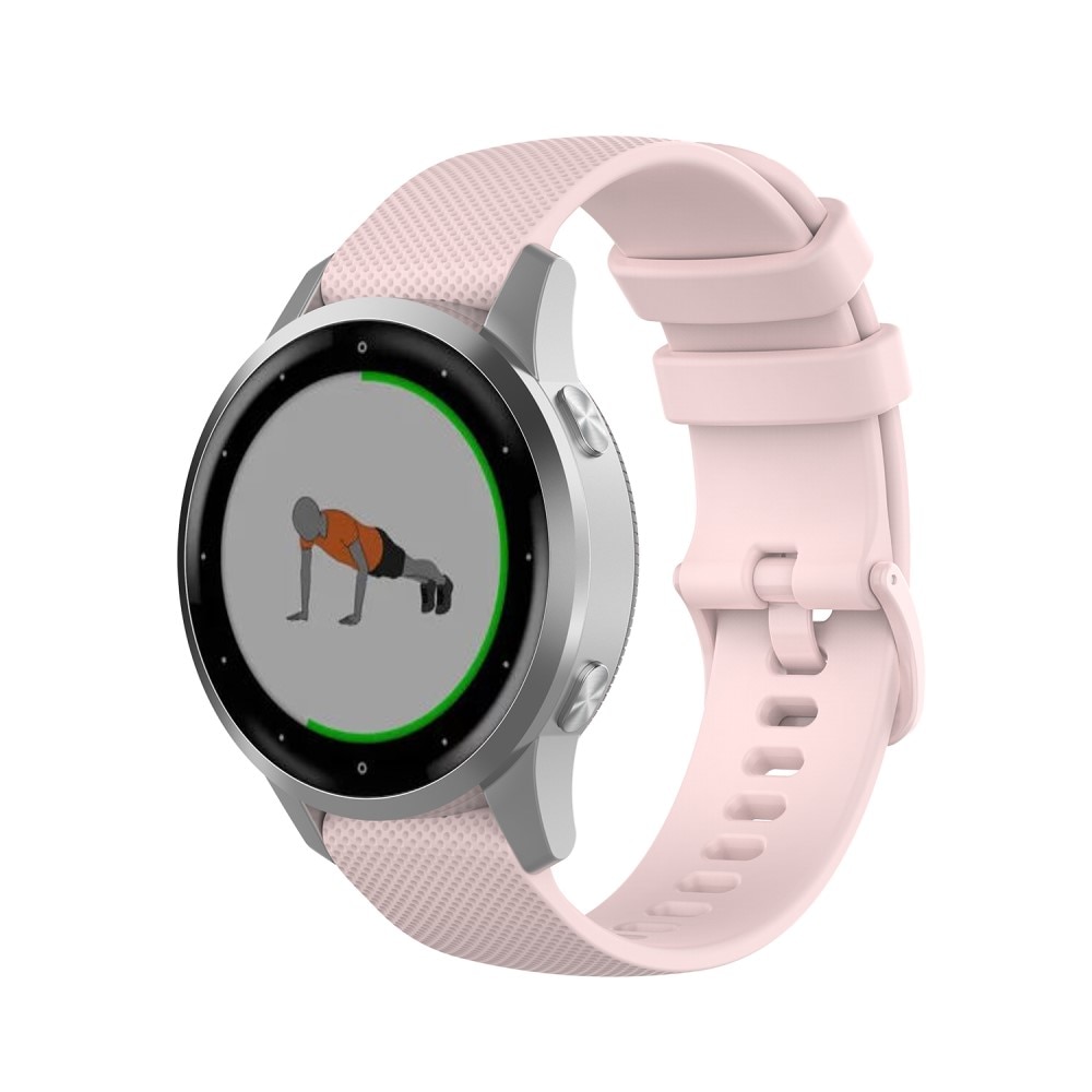 Correa de silicona para Garmin Vivoactive 4s, Rosa