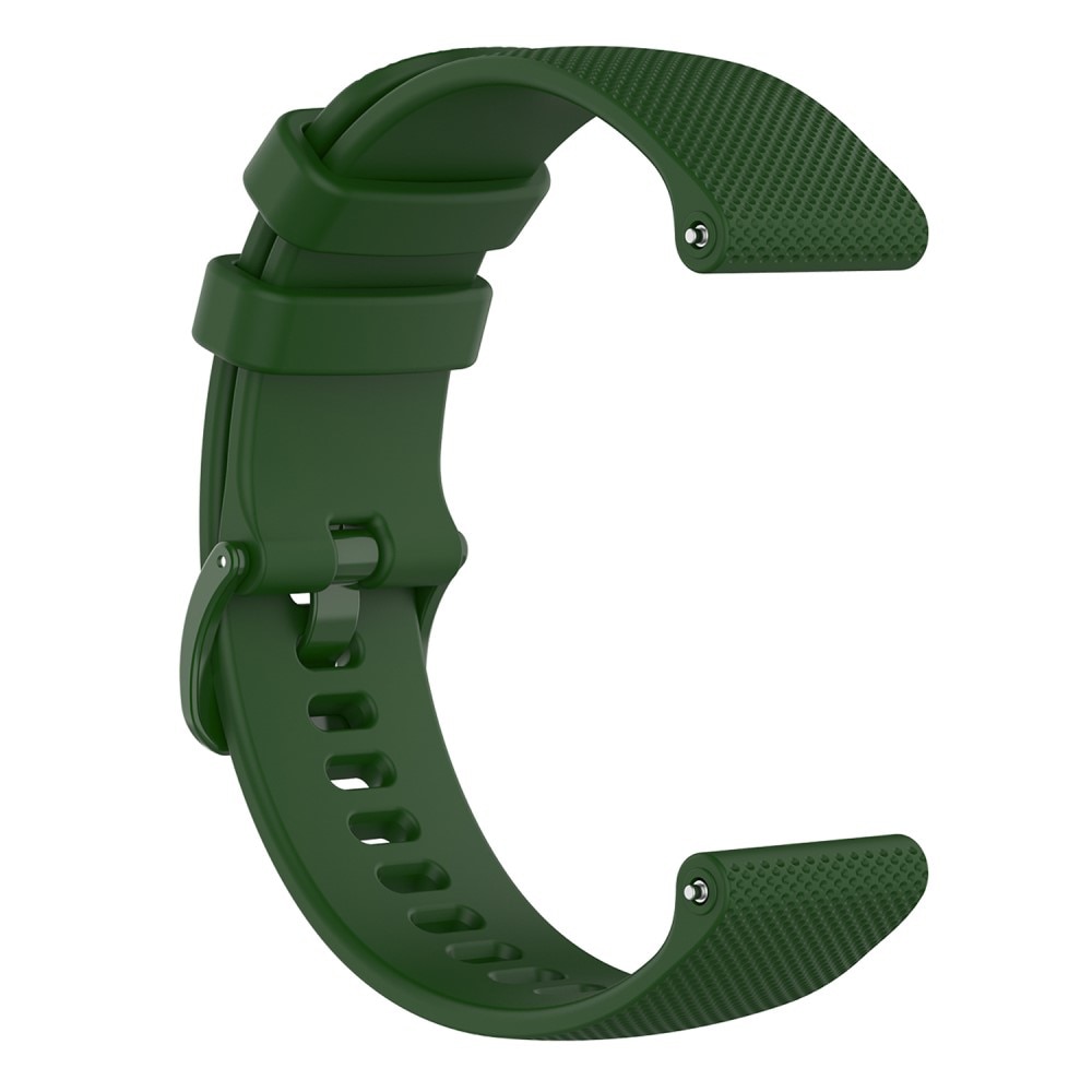 Correa de silicona Withings Steel HR 36mm verde oscuro