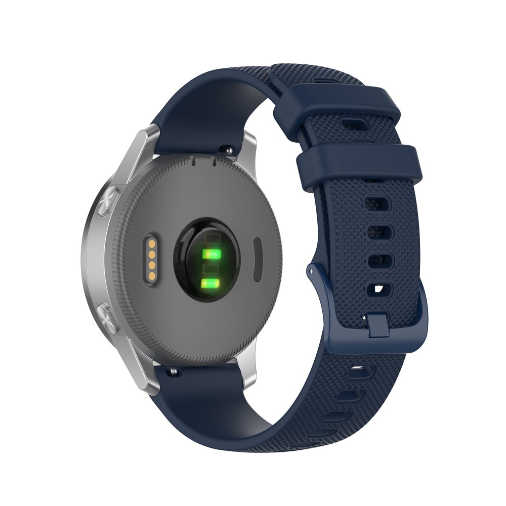 Correa de silicona para Garmin Vivoactive 4s, Azul