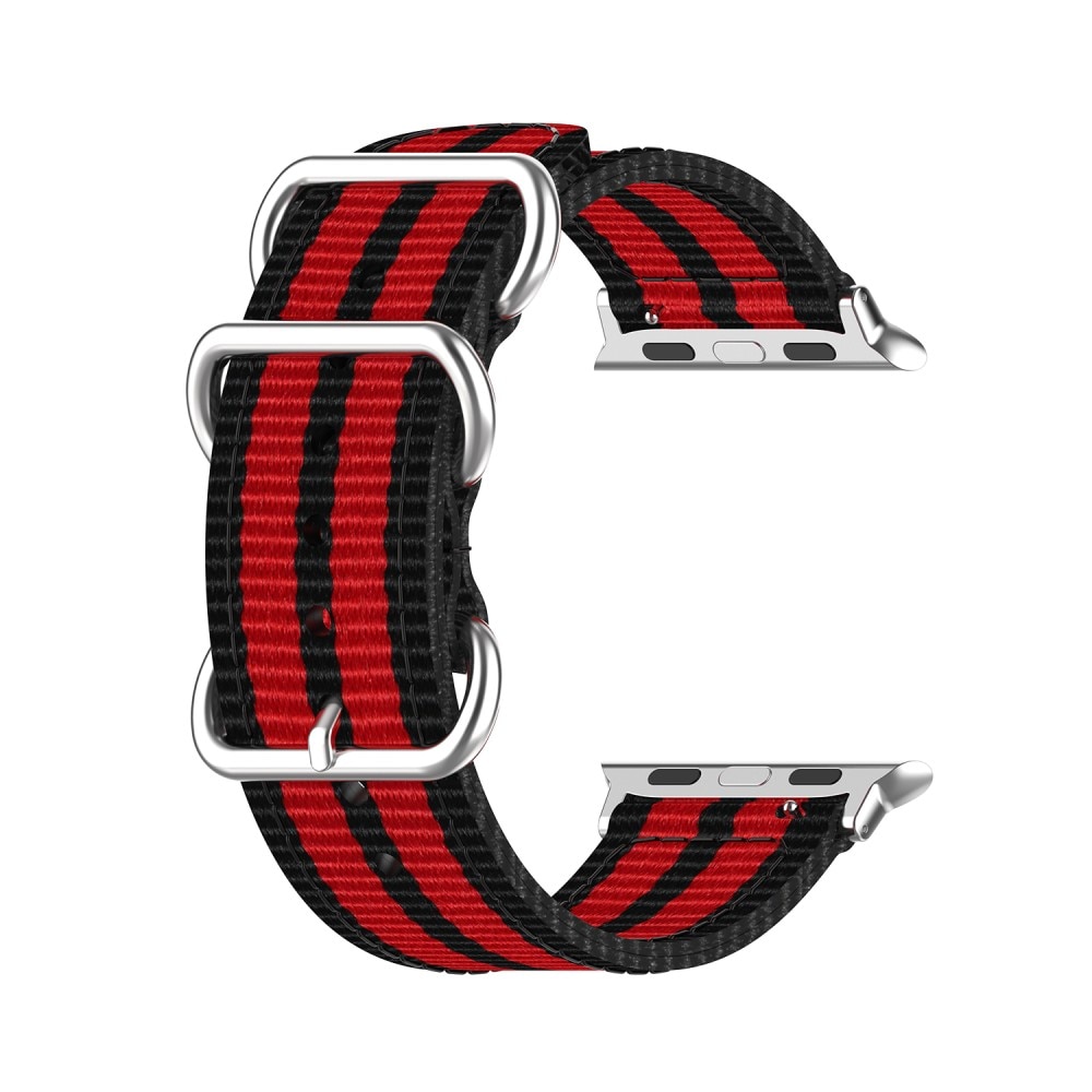 Correa OTAN Apple Watch Ultra 2 49mm negro/rojo