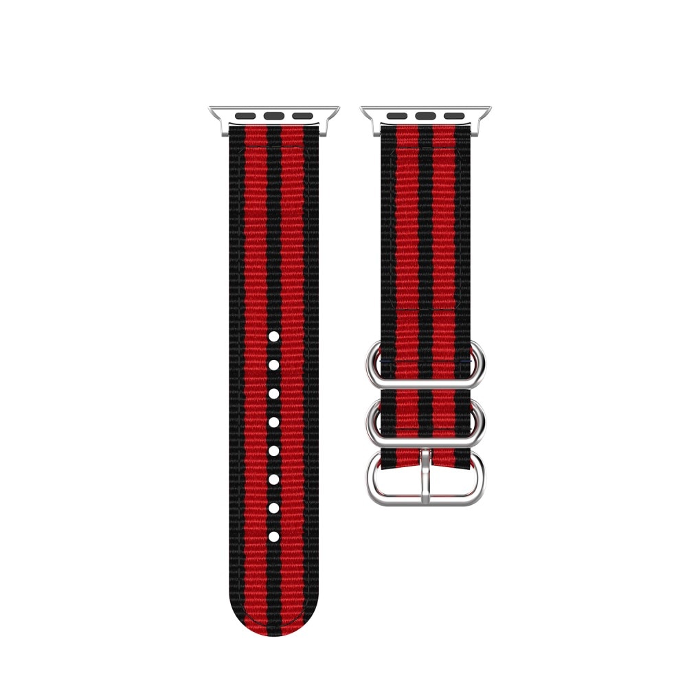Correa OTAN Apple Watch Ultra 2 49mm negro/rojo