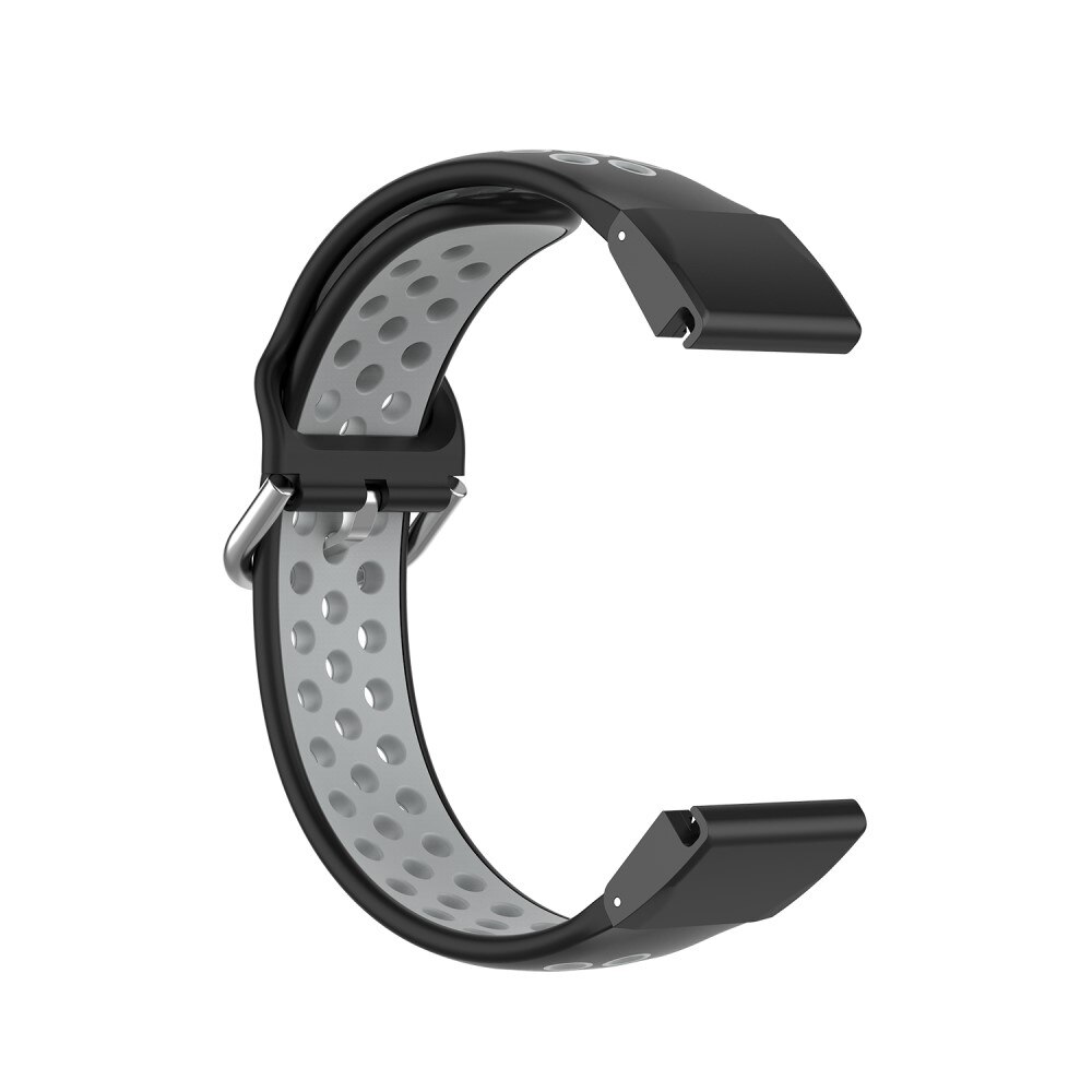 Correa Sport de silicona Garmin Fenix 6S Negro