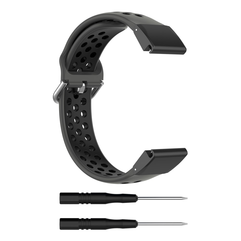 Correa Sport de silicona Garmin Fenix 5X/5X Plus negro