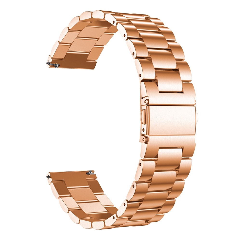 Correa de acero Xiaomi Watch S3 oro rosa