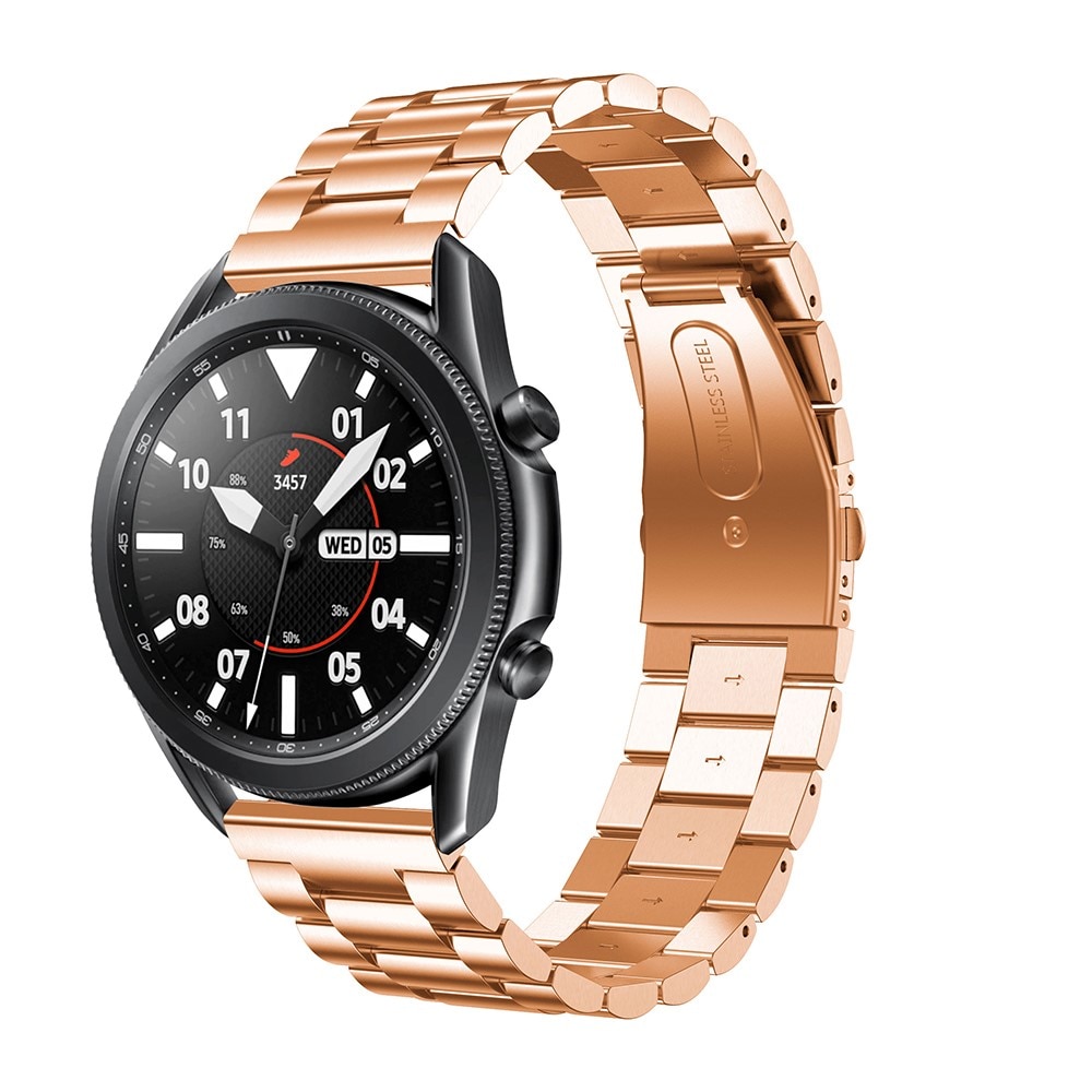 Correa de acero Samsung Galaxy Watch 4 40mm Oro rosa