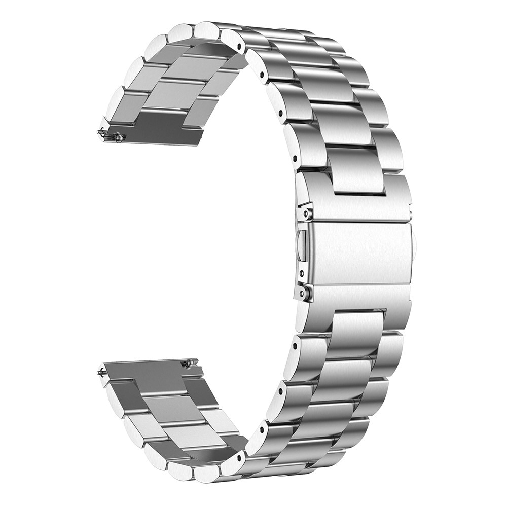 Correa de acero Withings ScanWatch 2 38mm plata