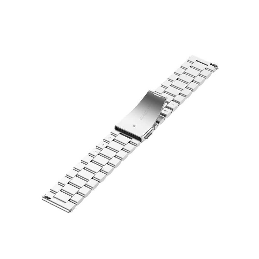 Correa de acero Mobvoi Ticwatch Pro 5 plata