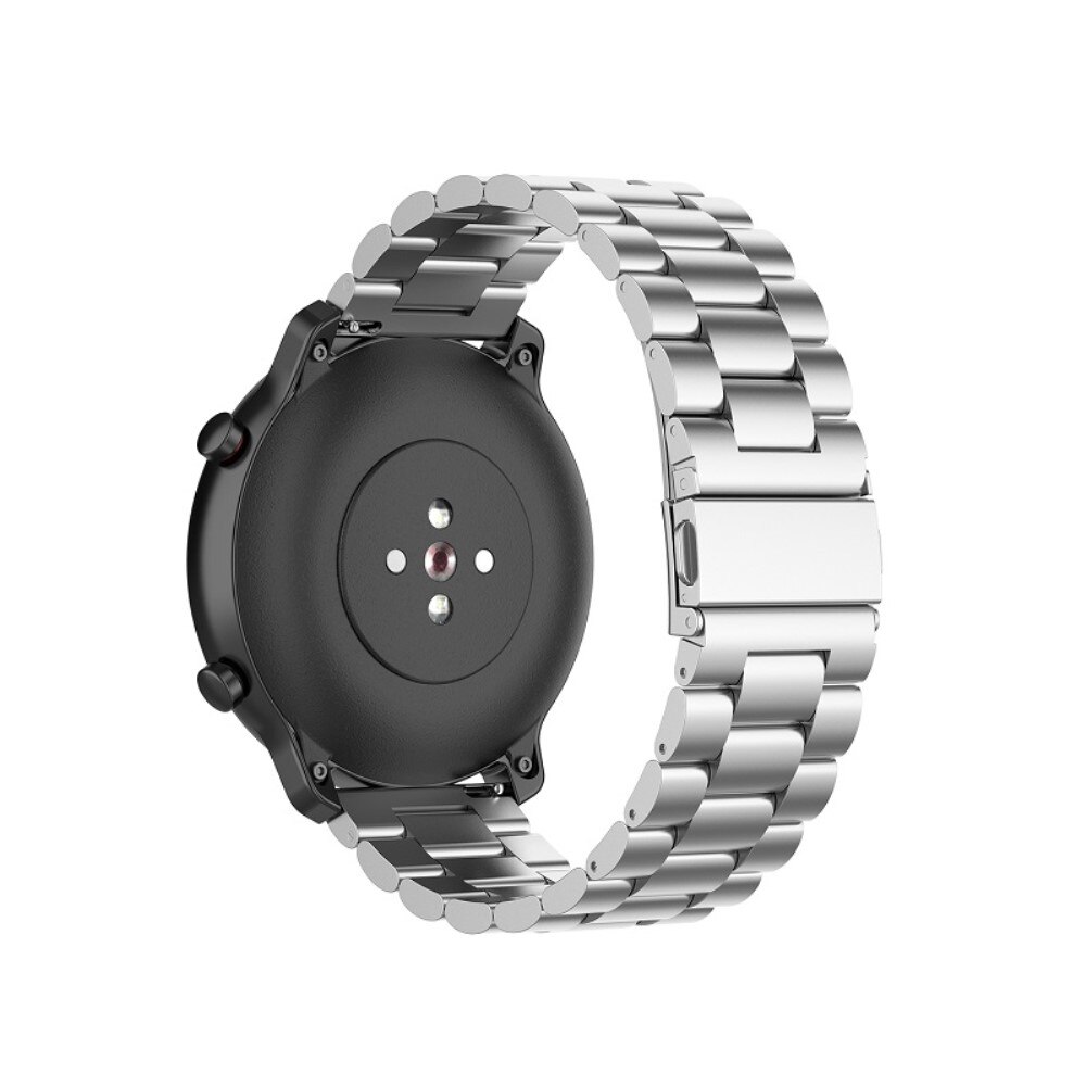 Correa de acero Mobvoi Ticwatch Pro 5 plata