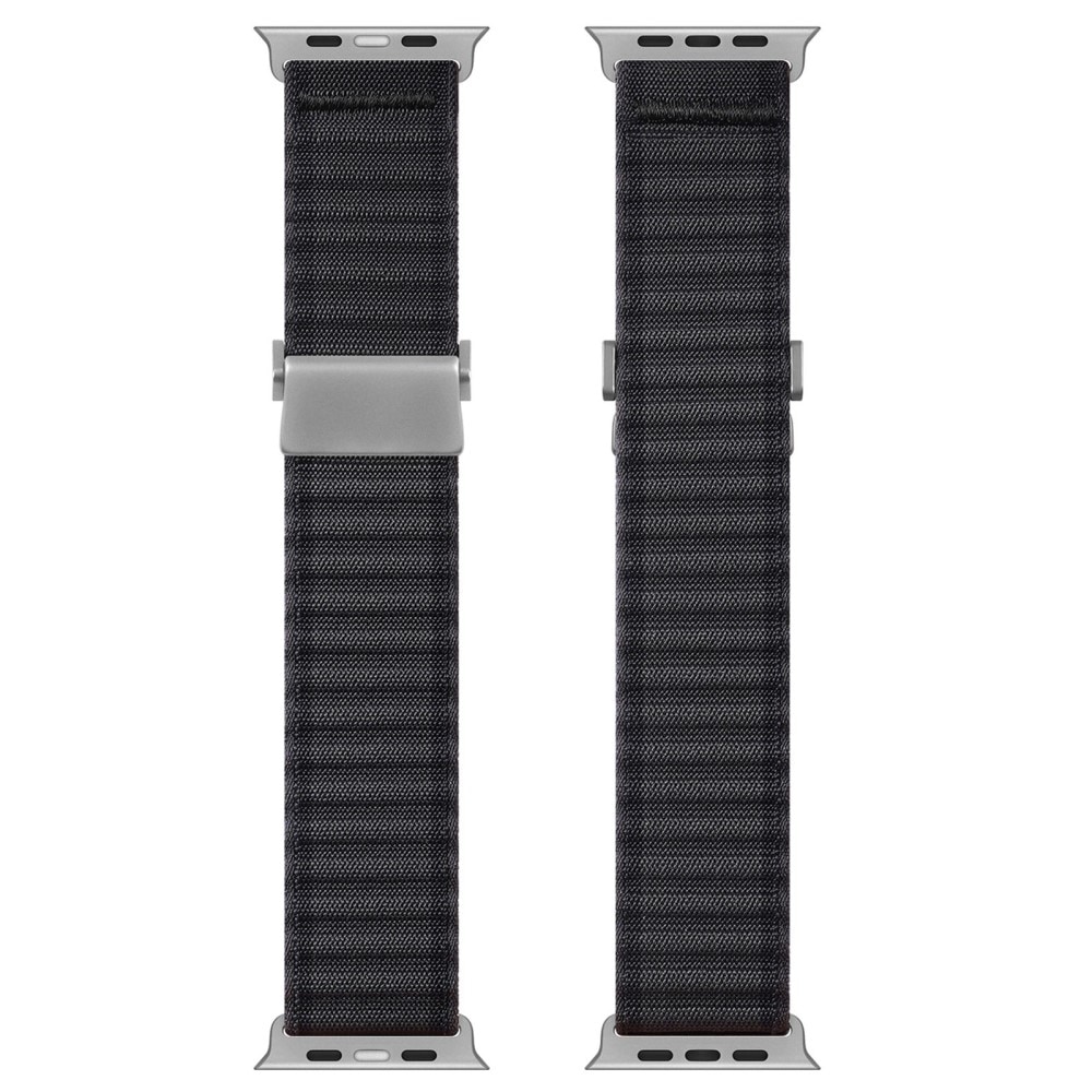Correa de Active Nylon Apple Watch Series 9 45mm Negro