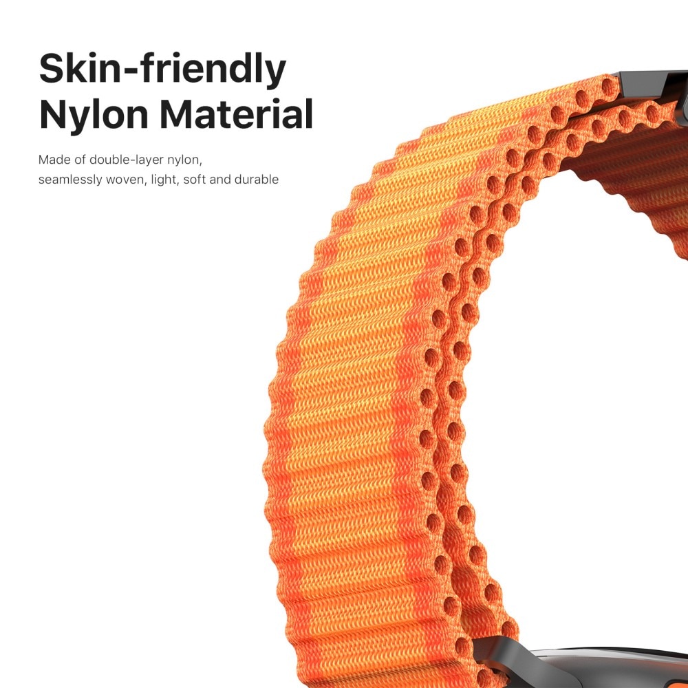 Correa de Active Nylon Apple Watch Ultra 49mm 2nd Gen Naranja