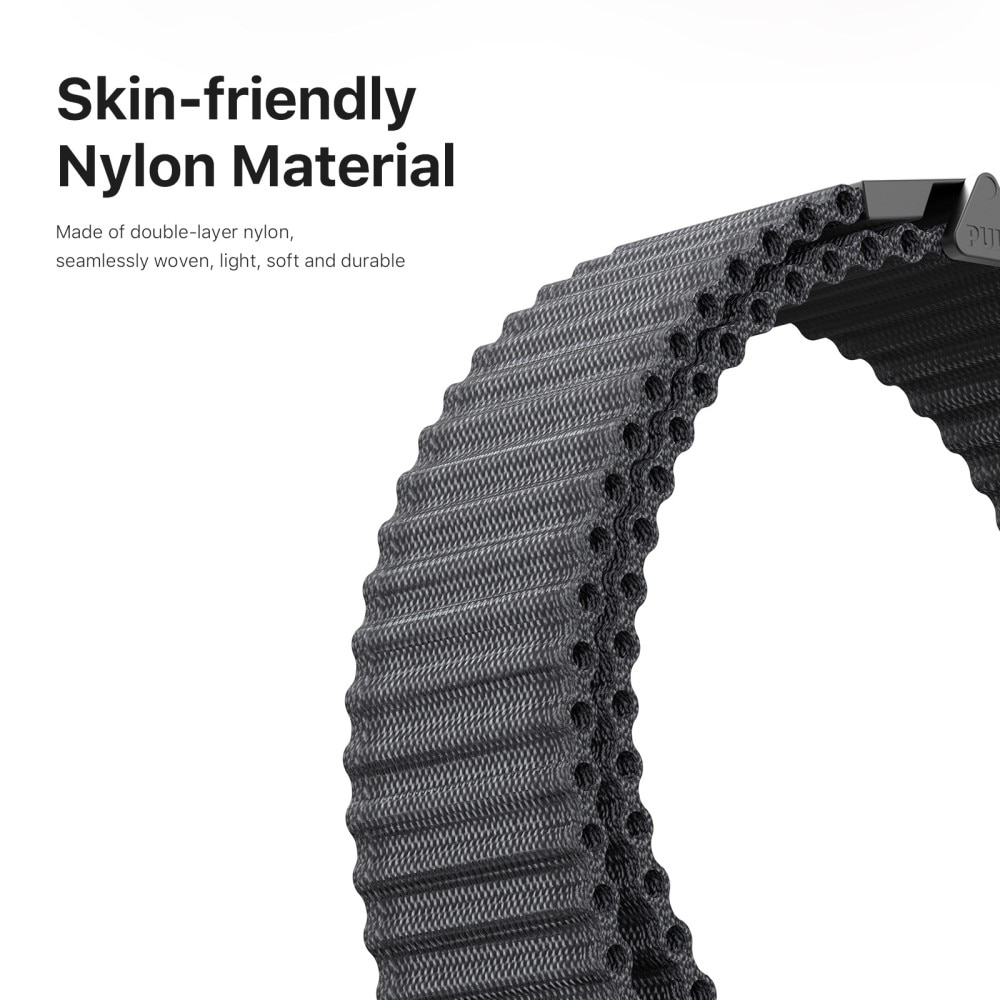 Correa de Active Nylon Samsung Galaxy Watch Ultra 47mm Negro