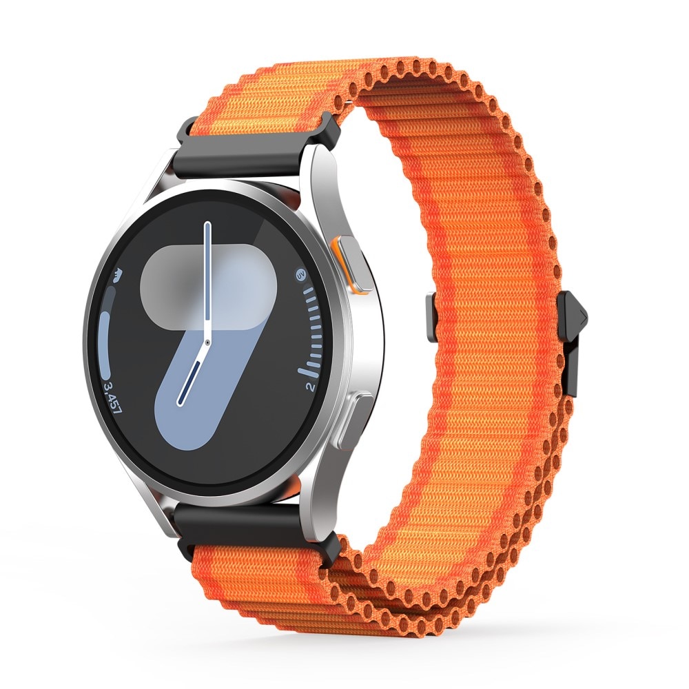 Correa de Active Nylon Samsung Galaxy Watch 7 44mm Naranja