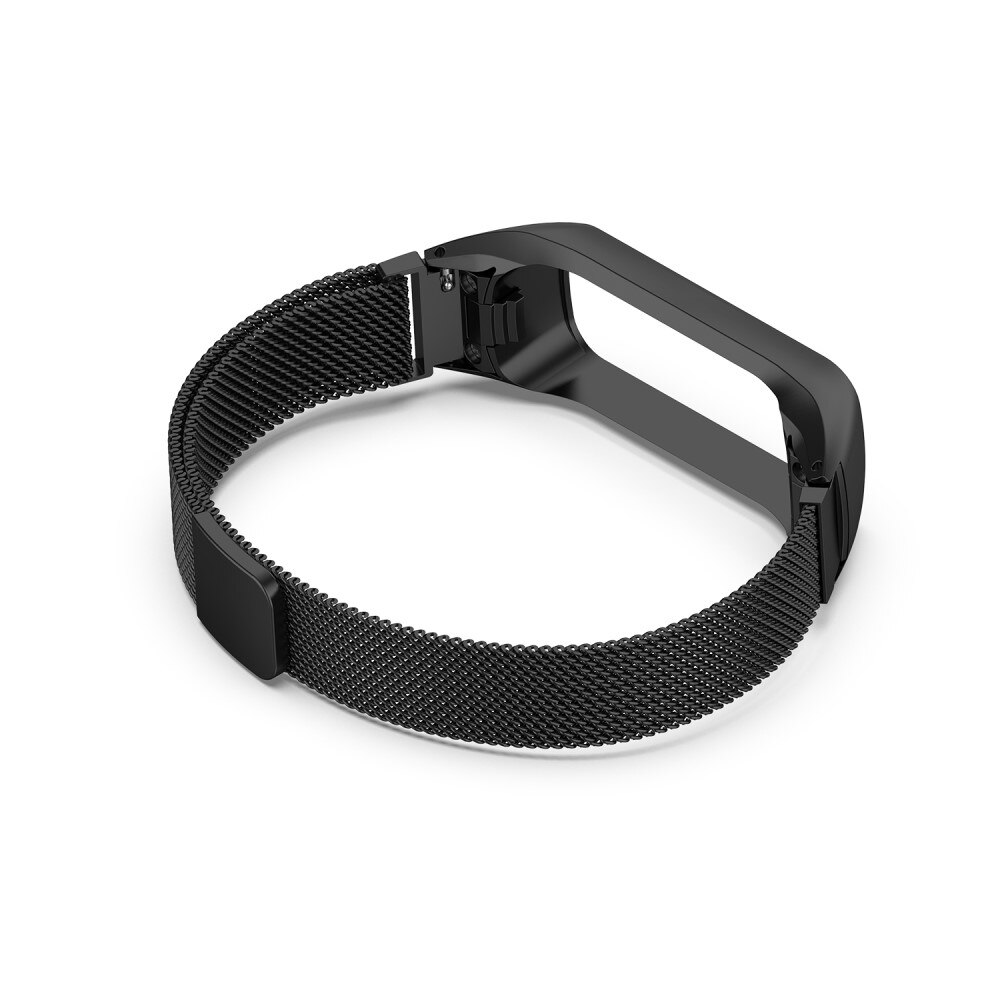 Pulsera milanesa para Samsung Galaxy Fit 2, negro