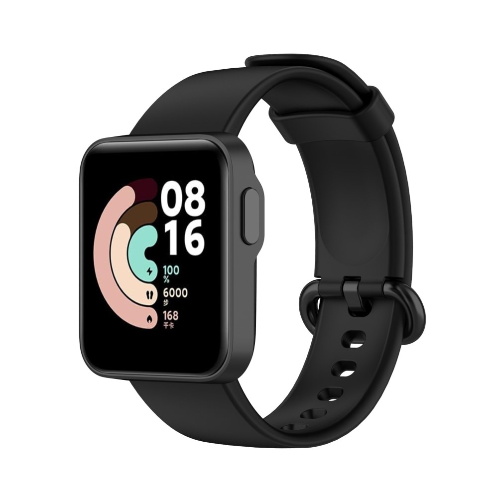 Correa de silicona para Xiaomi Mi Watch Lite, Negro
