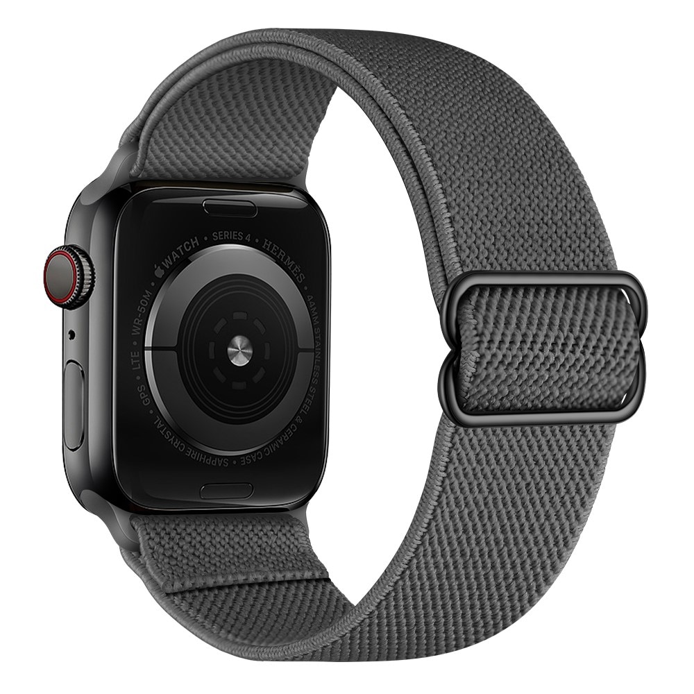 Correa elástica de nailon Apple Watch 41mm Series 8 gris