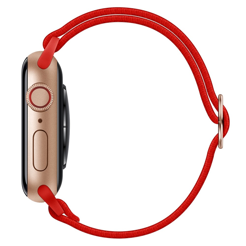 Correa elástica de nailon Apple Watch 38mm rojo
