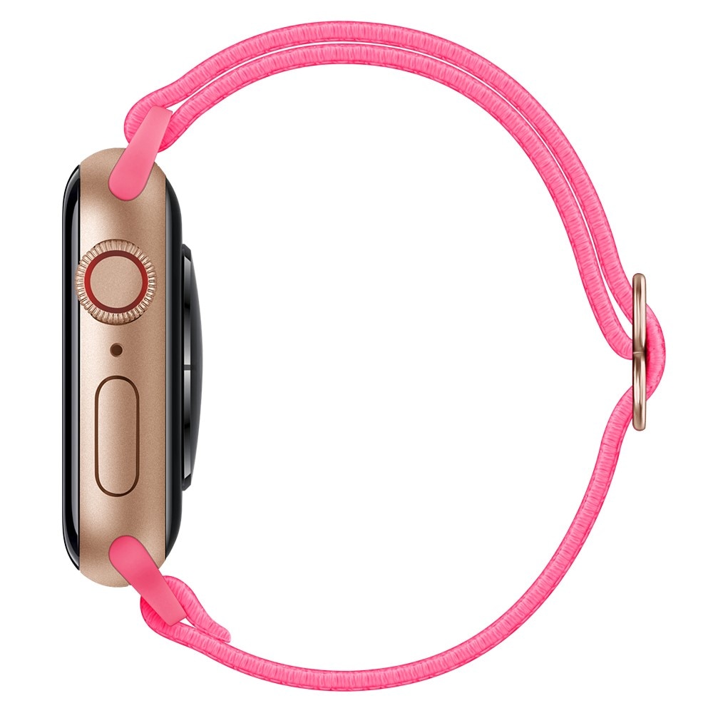 Correa elástica de nailon Apple Watch 41mm Series 8 fucsia