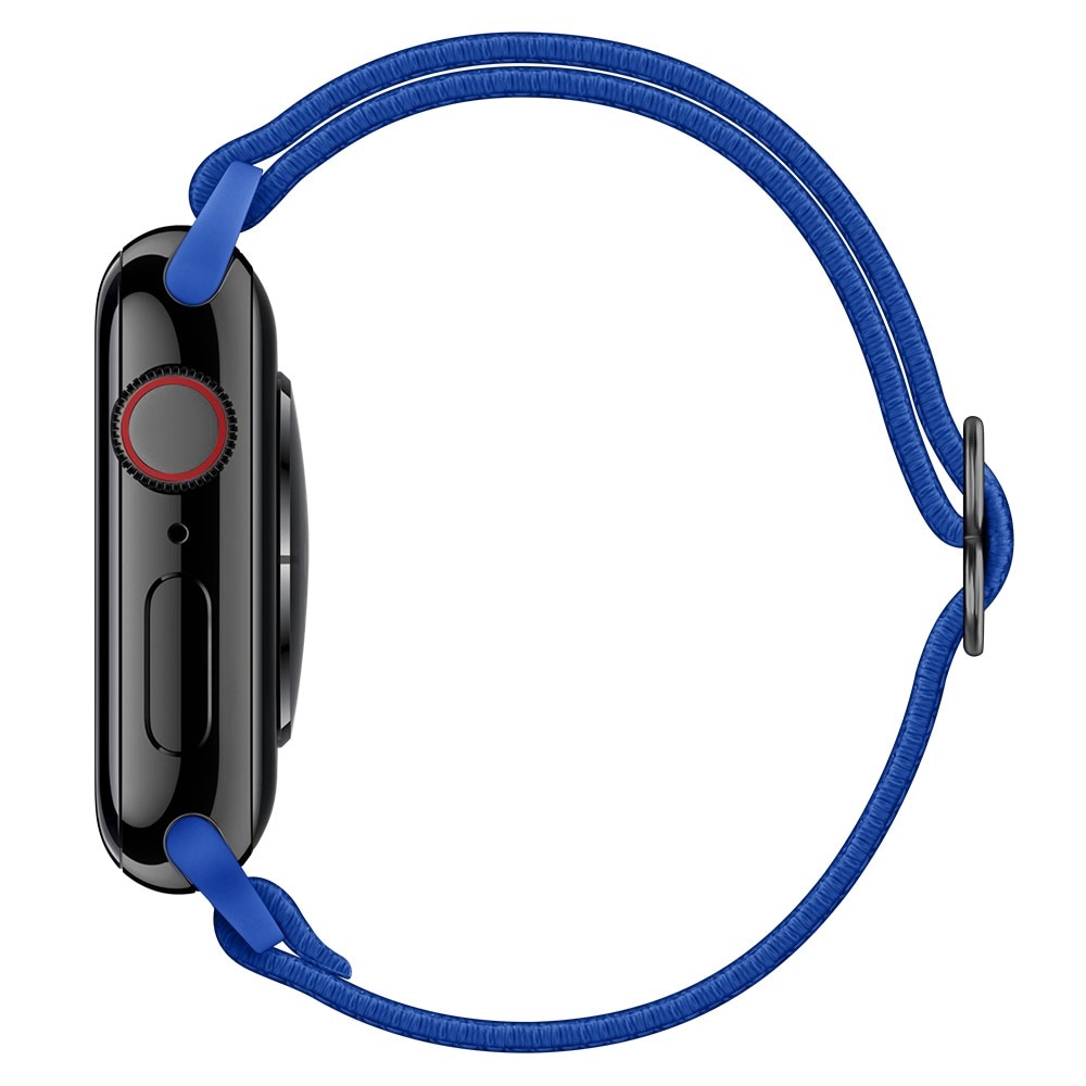 Correa elástica de nailon Apple Watch 41mm Series 8 azul